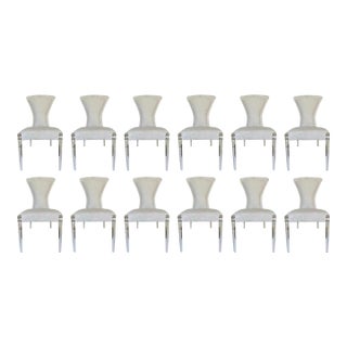 Baker Modern IIa Dining Chairs Set of 12 For Sale