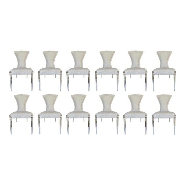 Baker Modern IIa Dining Chairs Set of 12 For Sale