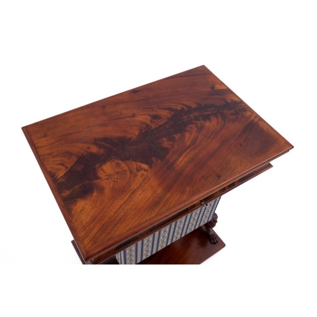 Biedermeier Sewing Table, Northern Europe, 1850s For Sale - Image 9 of 16