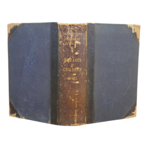 Antique 1890 Diseases of Children Alfred Vogel Appletons Medical Library Leather
