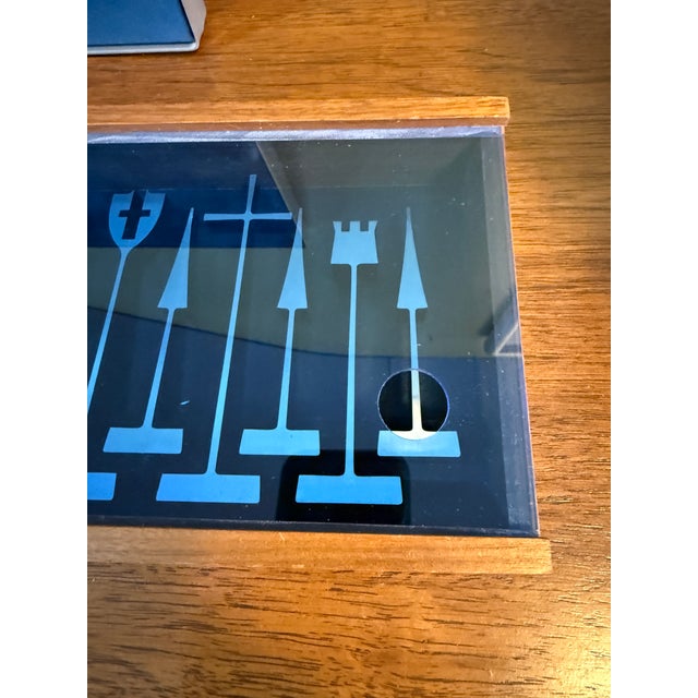 Silver Austin Cox for Alcoa Aluminum Modernist Chess Set + Board For Sale - Image 8 of 15