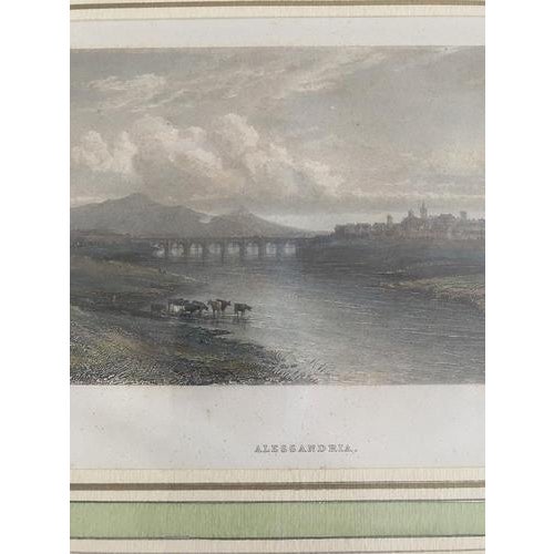 Italian Landscape with Bridge, 1750, Print on Paper, Framed For Sale - Image 6 of 10