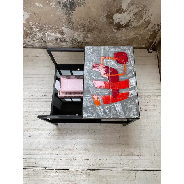 Modernist Ceramic Coffee Table by Pierre Guariche For Sale - Image 10 of 18