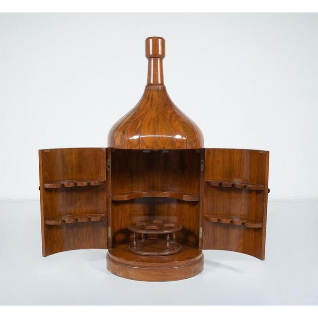 Mid-Century Bar Cabinet in Wood, Italy, 1960s For Sale - Image 10 of 15