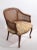 French Provincial Provincial Caned Tub Chair For Sale - Image 3 of 10
