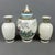 Oriental Vases in Japanese Polychrome Ceramic, Set of 3 For Sale - Image 3 of 13