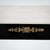 1950s Mid-20th Century Black Console Table with White Stone Top, Italy For Sale - Image 5 of 18