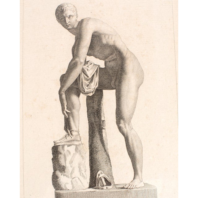 Set of Four Neoclassical Prints of Classic Figures For Sale In Sacramento - Image 6 of 17