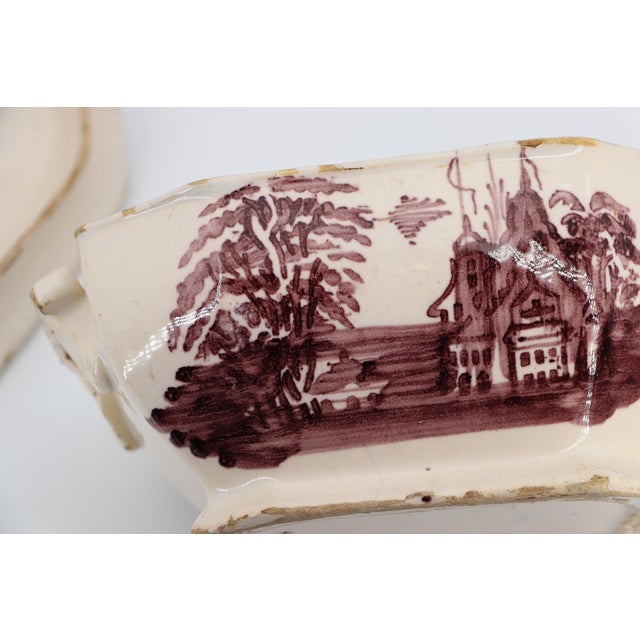 19th Century Portuguese Earthenware Covered Tureen For Sale - Image 15 of 16