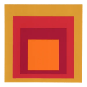 1977 Josef Albers Serigraph "Study to Homage to the Square - La Tehuana"