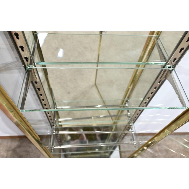 Small Brass Display Case, 1930s For Sale - Image 14 of 18