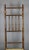 Brown Antique French Walnut Bobbin-Turned Nursing Chair or Side Chair For Sale - Image 8 of 12
