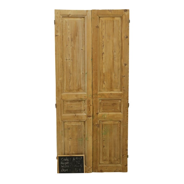 Late 19th Century Double French Doors - a Pair For Sale