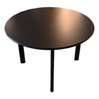 1980s Attributed to Joseph D’Urso for Knoll 42" Round Dining / Work Table For Sale