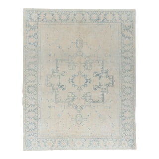 Vintage Circa 1940 Heriz Rug 9ft 4in X 12ft For Sale