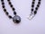 Metal 20th Century Art Deco Gold-Plated Collar in Azabache and Crystals, 1930s For Sale - Image 7 of 17