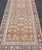 Measures: 3'10"X12'0" Antique Persian Runner in Herati Design With Peach, Teal, and Dark Brown Floral Motifs 3'10"x12'0"...