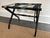 Wood Vintage Folding Luggage Rack With Traditional Guatemalan Strap For Sale - Image 7 of 10