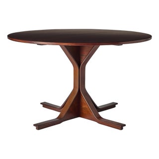 1970s Rosewood Dining Table by Gianfranco Frattini For Sale