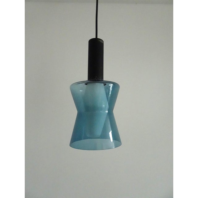 K2-135 Lamps in Blue Glass by Tapio Wirkkala for Idman, 1960s, Set of 2 For Sale - Image 17 of 18