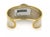 Late 20th Century Gurhan Cavalier 24k Gold & Sterling Cuff Bangle Bracelet For Sale - Image 5 of 8