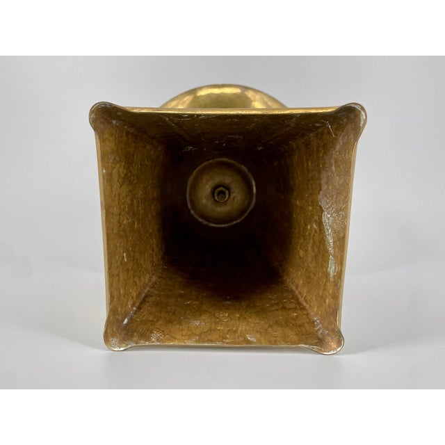 Brutalist Candle Holder with Madonna and Child Motif, 1960s For Sale - Image 4 of 9