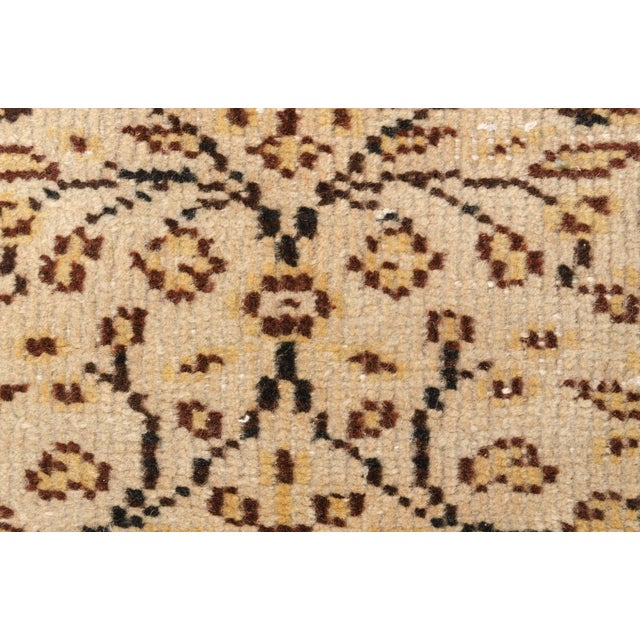 Tan Oushak Vintage Runner Rug For Sale - Image 8 of 10