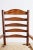 19th Century English Ladder Back Chair For Sale - Image 4 of 13