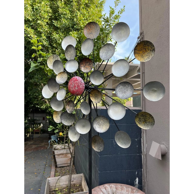 Mid-Century Whirligig Spinning Garden Ornament For Sale - Image 9 of 10