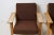 Wood Set of Modern Scandinavian Model Ge-290 Armchairs attributed to Hans J. Wegner for Getama, 1890s For Sale - Image 7 of 11