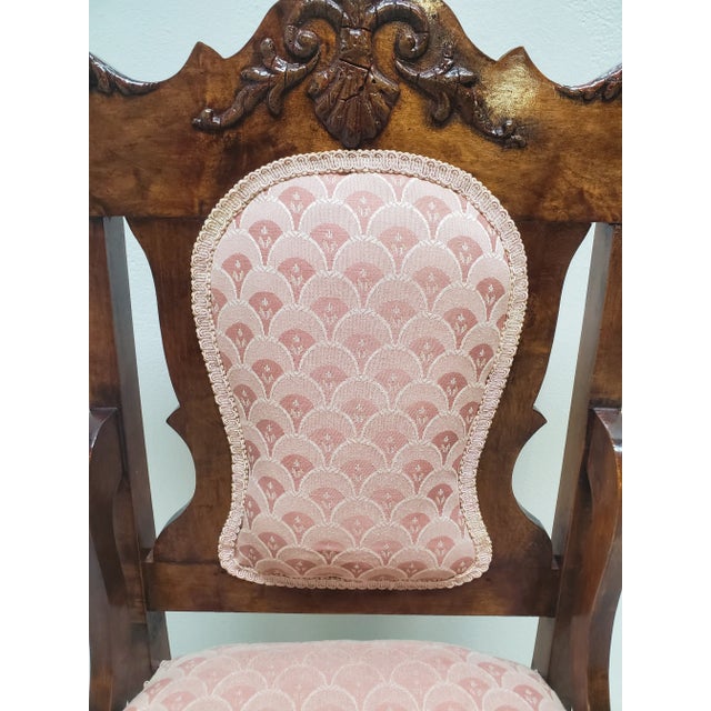 Antique Victorian Eastlake Desk Side Chair 19th Century For Sale - Image 10 of 13