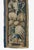 French Antique 17th Century Ivory Blue Brown French Aubusson Border Panel Tapestry For Sale - Image 3 of 5
