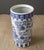 Blue Willow Chinoiserie Ceramic Umbrella Stand For Sale - Image 10 of 16