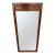 Vintage Ethan Allen Cherry Wood Wall Mirror For Sale
