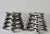 Paul Mayen Style Chrome Tubular Stacked Side Tables Vintage-a Pair For Sale - Image 9 of 17