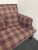 Gorgeous Plaid C.R. Laine Loveseat Complete with a tall back and nail head detailing around the trim Multi-dimensional...