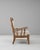 20th Century French Provincial Style Oak Armchair with Sculpted Back and Round For Sale - Image 17 of 18