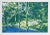 Modern John Healy, Summer Pond, Serigraph For Sale - Image 3 of 3
