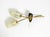 Mid-Century Brass Wall Lamp with Painted Glass Shades, 1950s For Sale - Image 13 of 18