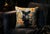 Black Panther Botanical Cushion Cover For Sale - Image 4 of 12