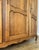 Brown Vintage French Louis XVI Style Carved Oak 3-Door Wardrobe For Sale - Image 8 of 12