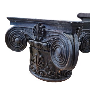 Antique Decorator's Supply Co Capital Column For Sale