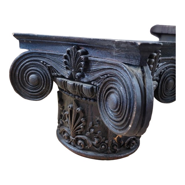 Antique Decorator's Supply Co Capital Column For Sale