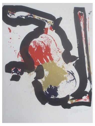 Arman, Golden Violin, Verse, Lithograph