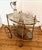 Metal Neoclassical Brass Serving Trolley, 1960s For Sale - Image 7 of 11