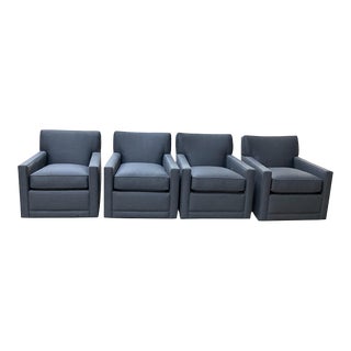 A. Rudin 745 Swivel Chairs - Set of 4 For Sale