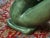 Metal Coffee Table with Bronze Statue of Young Woman For Sale - Image 7 of 13