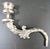 Late 19th Century Matched Pair of Blaker Baroque-Style Repousse Silver Plated Brass Candle Sconces For Sale - Image 10 of 11