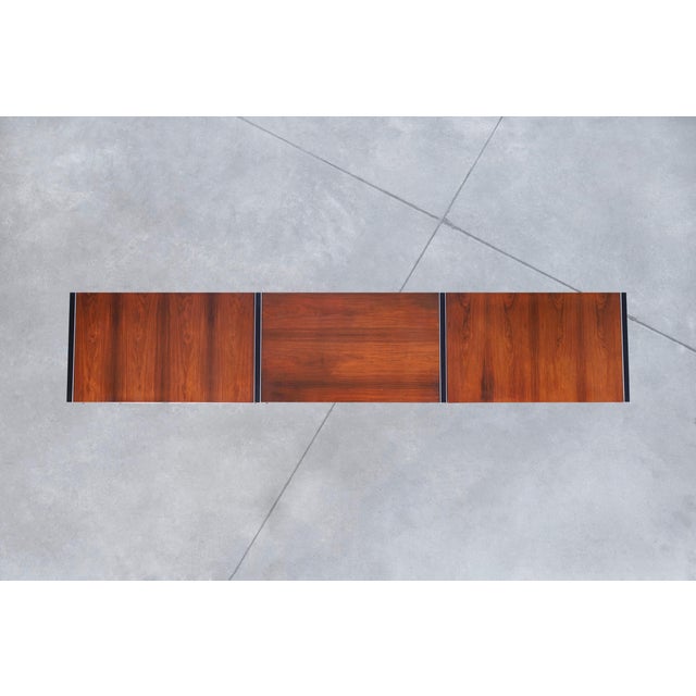 1960s Mid-Century Long Rosewood Credenza by Robert Baron for Glenn of California For Sale - Image 11 of 13