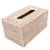 Artifacts Rattan Rectangular Tissue Box Cover, White Wash For Sale